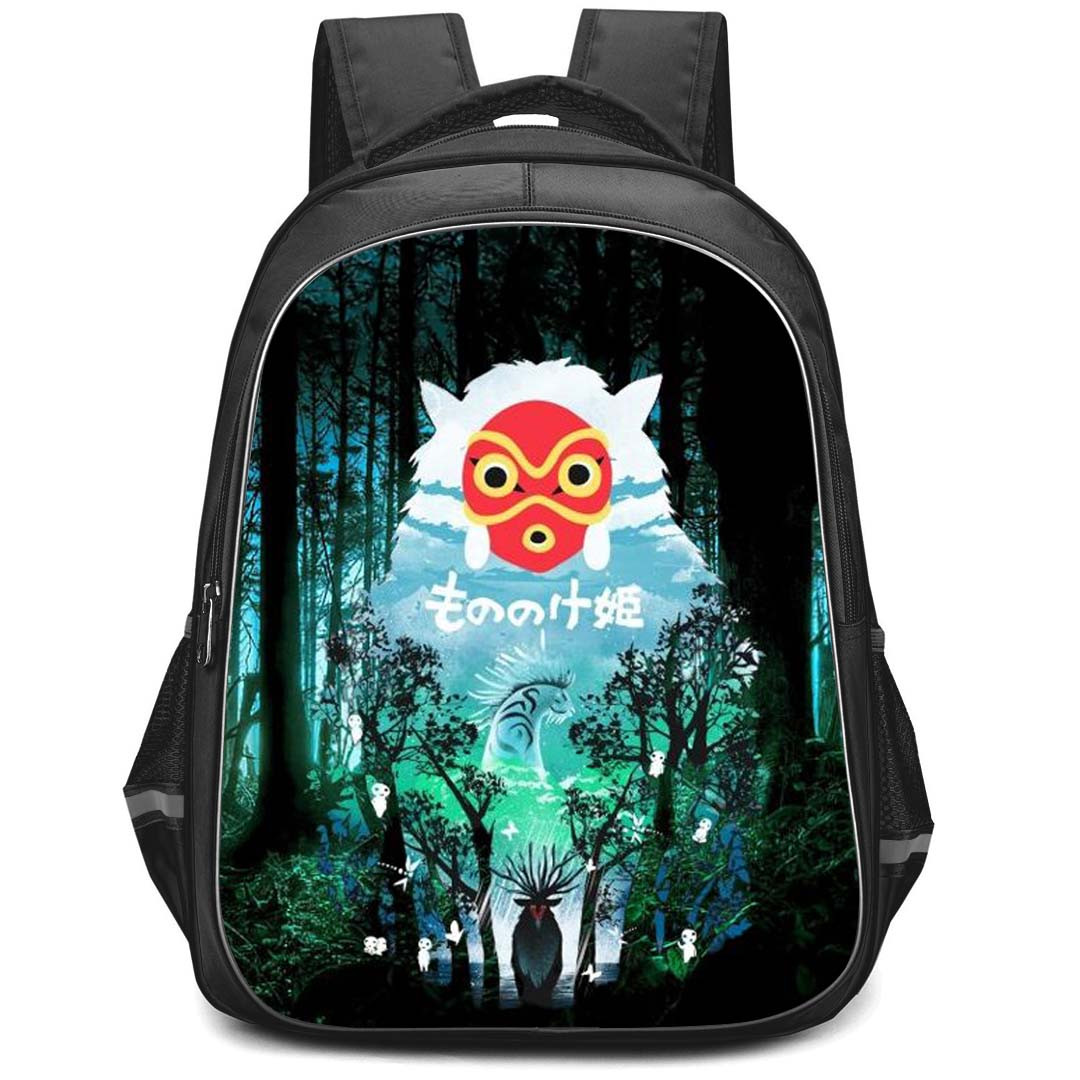 Princess Mononoke Backpack StudentPack - Princess Mononoke Princess in the Forest Poster