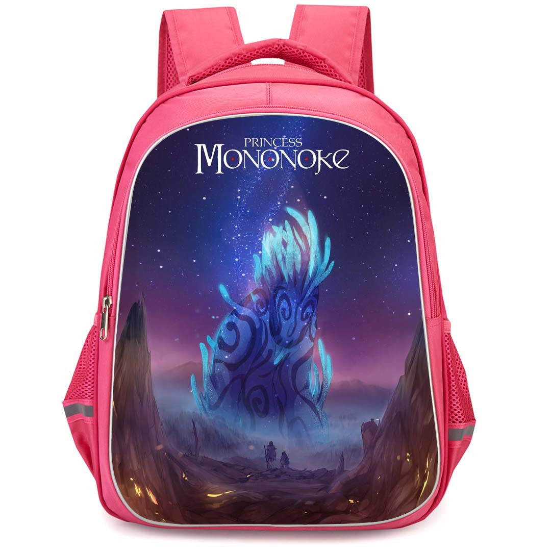 Princess Mononoke Backpack StudentPack - Princess Mononoke Nightwalker Theme Poster