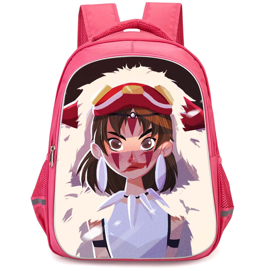 Princess Mononoke Backpack StudentPack - Princess Mononoke Art Portrait Poster