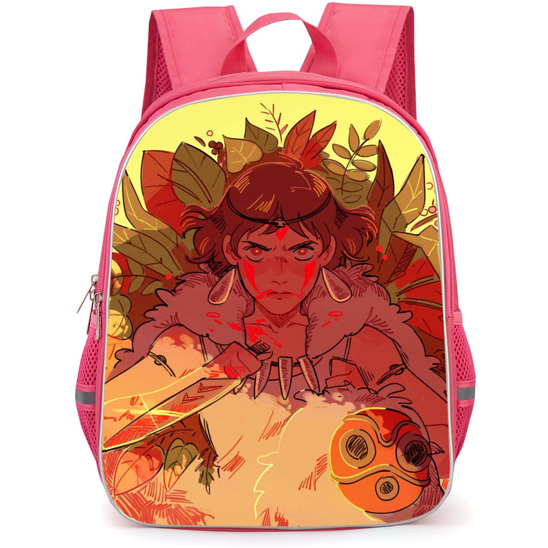 Princess Mononoke San Backpack StudentPack - San Drawing Poster