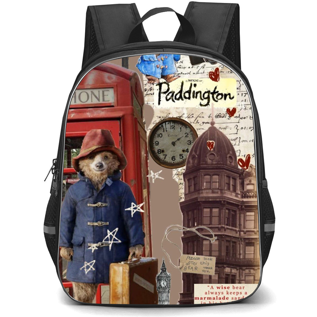 Paddington Backpack StudentPack - Paddington Cantankerousfishs Shuffle Collage Poster