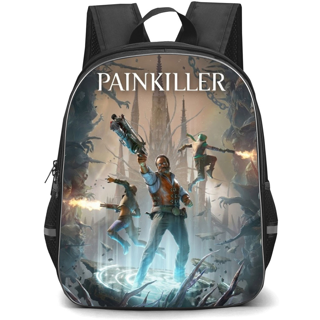 Painkiller Backpack School Bag StudentPack - Painkiller Game Cover Art