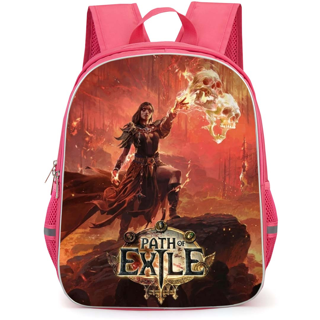 Path Of Exile Scion Backpack School Bag StudentPack - Scion Game Portrait Poster