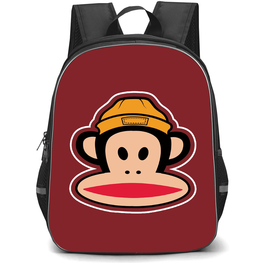 Paul Frank Backpack StudentPack - Monkey with Bonet Cartoon Art