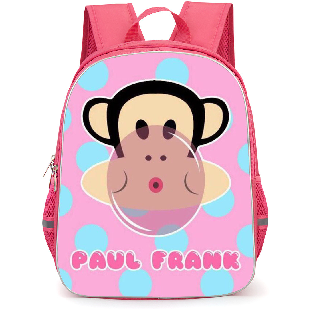 Paul Frank Backpack StudentPack - Monkey with Bubble Pattern
