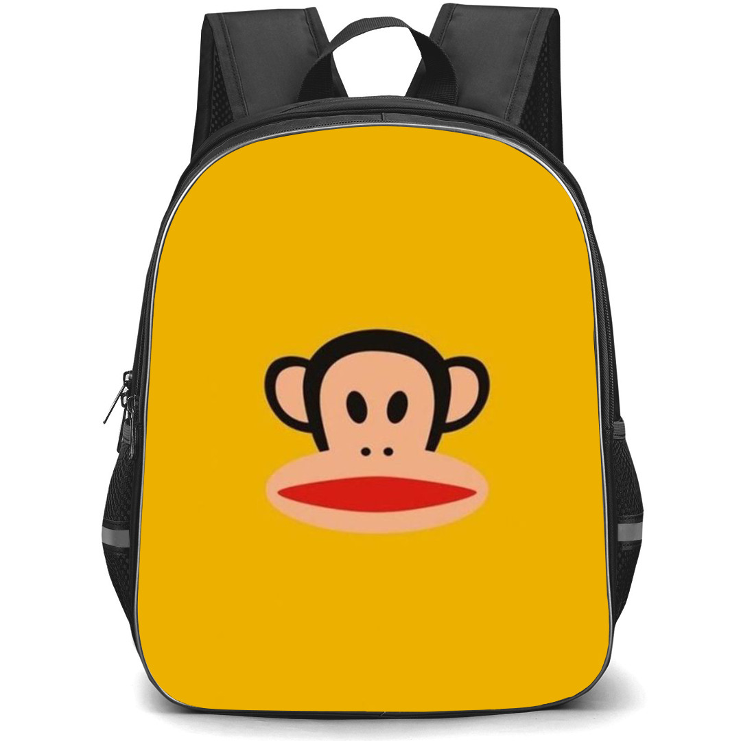Paul Frank Backpack StudentPack - Monkey with Yellow Background Cartoon Art