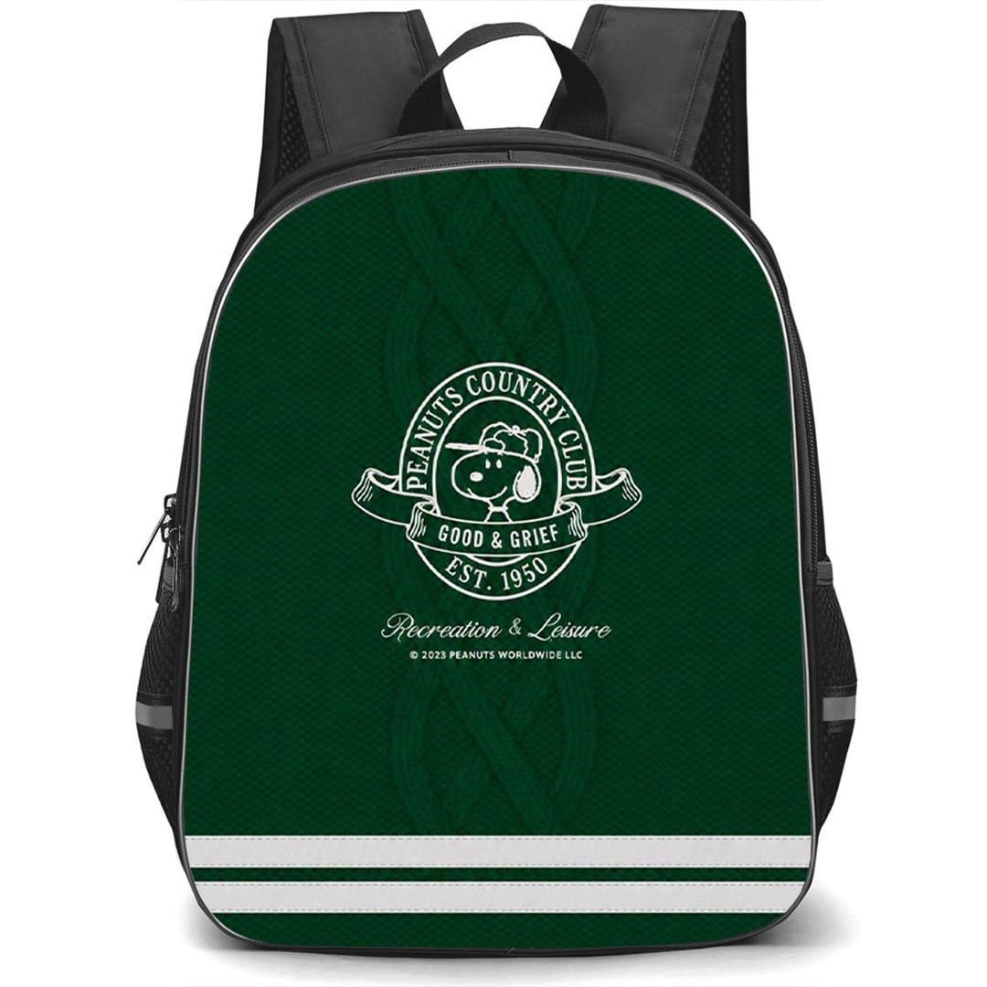 Peanuts Backpack School Bag StudentPack - Peanuts Country Club Cable Knit Poster