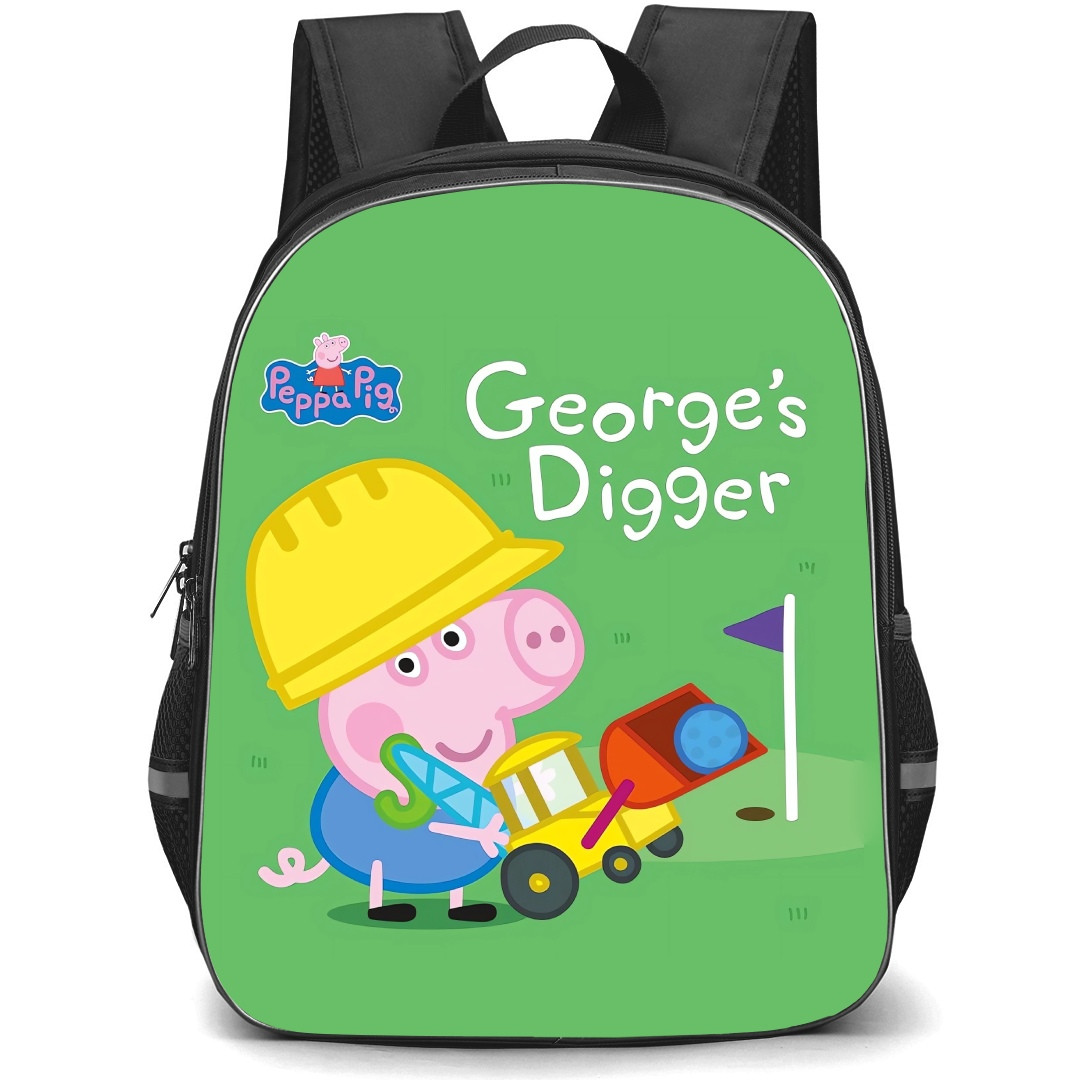 Peppa Pig George Pig School Backpack StudentPack - George Pig George's Digger