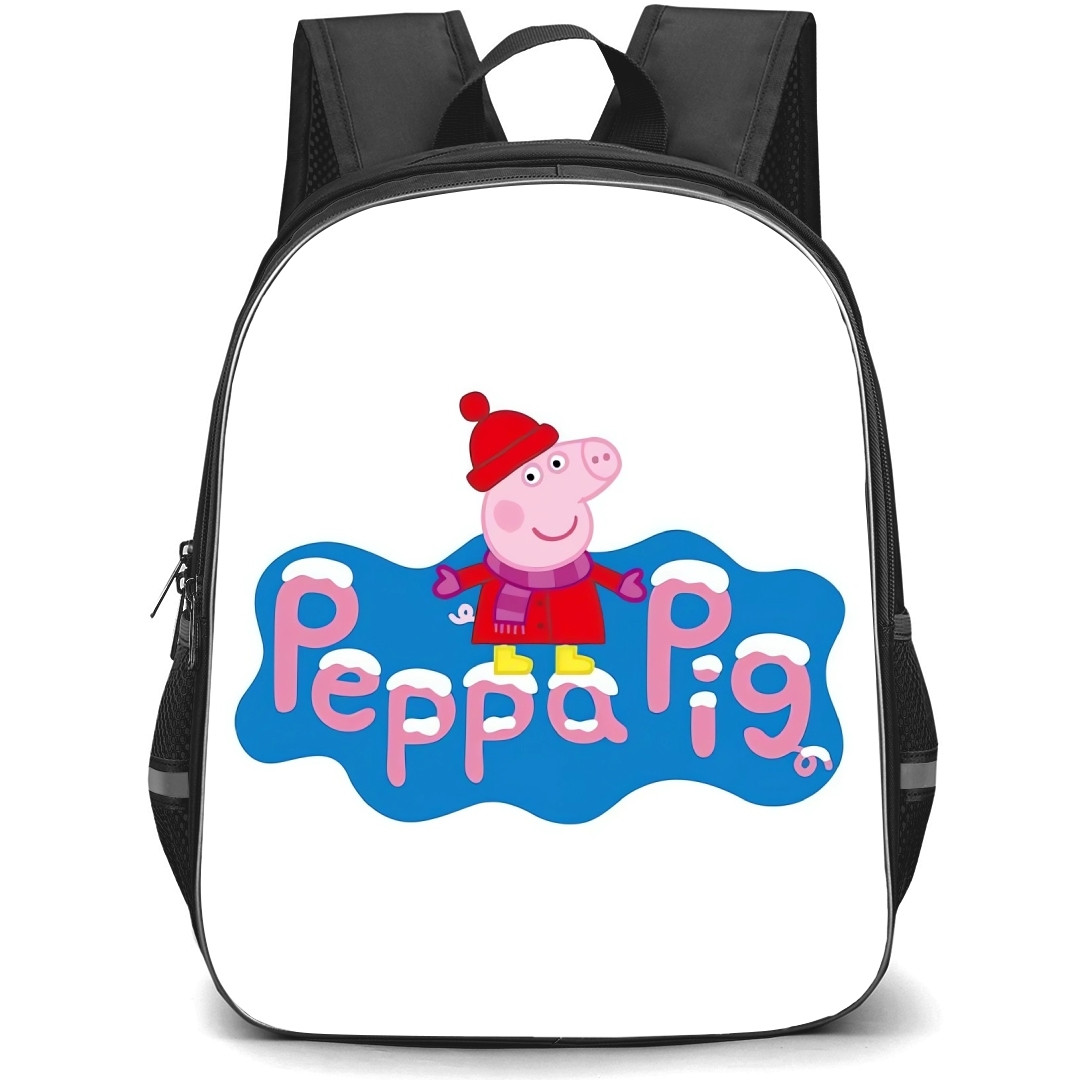 Peppa Pig School Backpack StudentPack - Peppa Pig Logo
