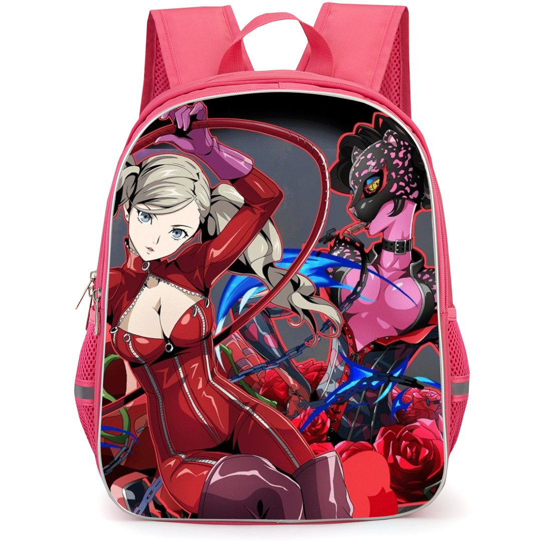 Persona 5 Ann Takamaki Backpack StudentPack - Ann Takamaki Using Whip