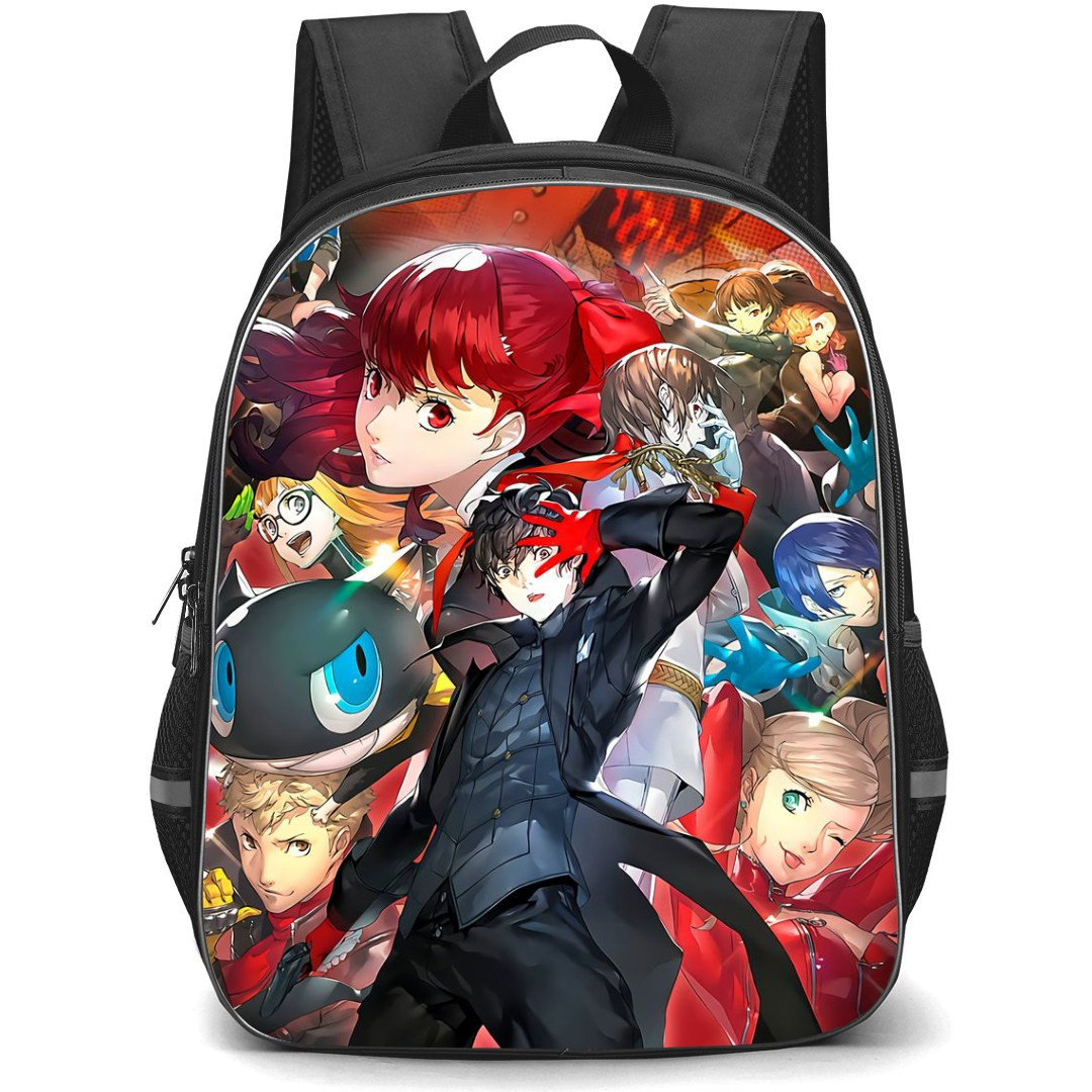 Persona 5 Backpack StudentPack - Characters Collage Villain Background