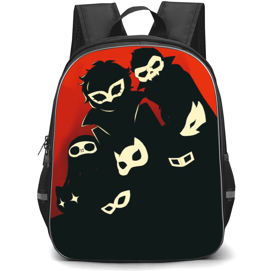 Persona 5 Backpack StudentPack - Characters Silhouette Minimalist Art