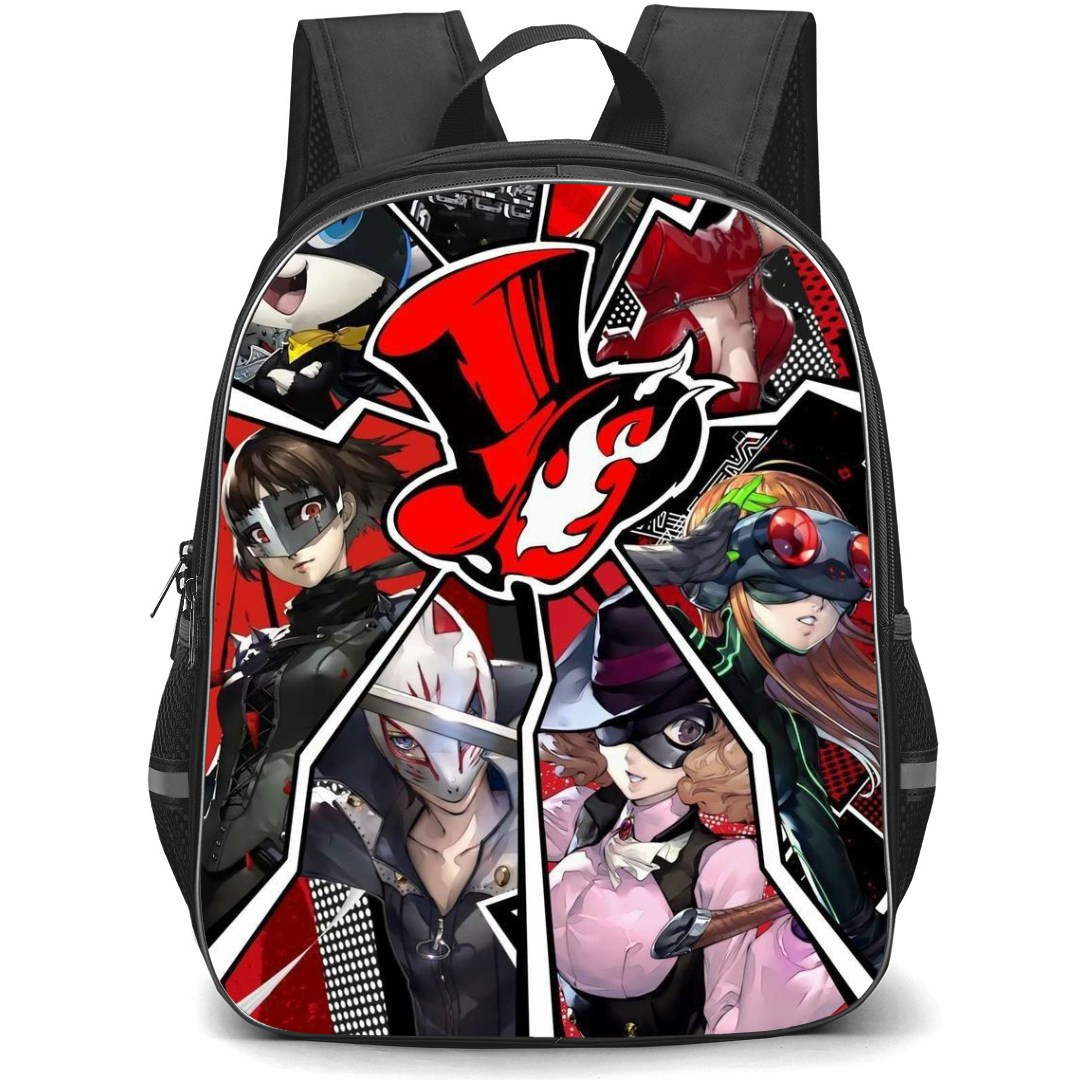 Persona 5 Backpack StudentPack - Characters in Mask Collage