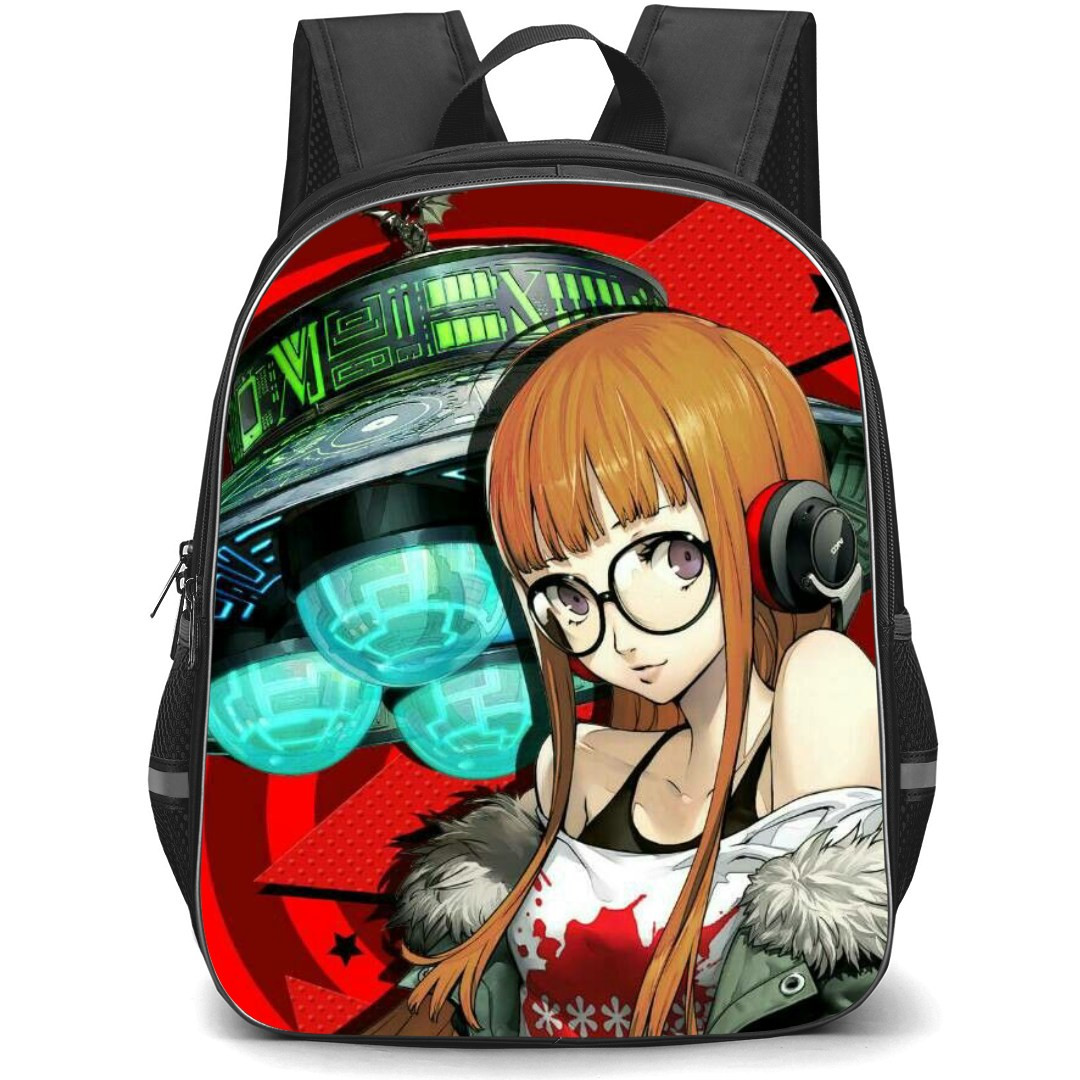 Persona 5 Futaba Sakura Backpack StudentPack - Futaba Sakura UFO Background