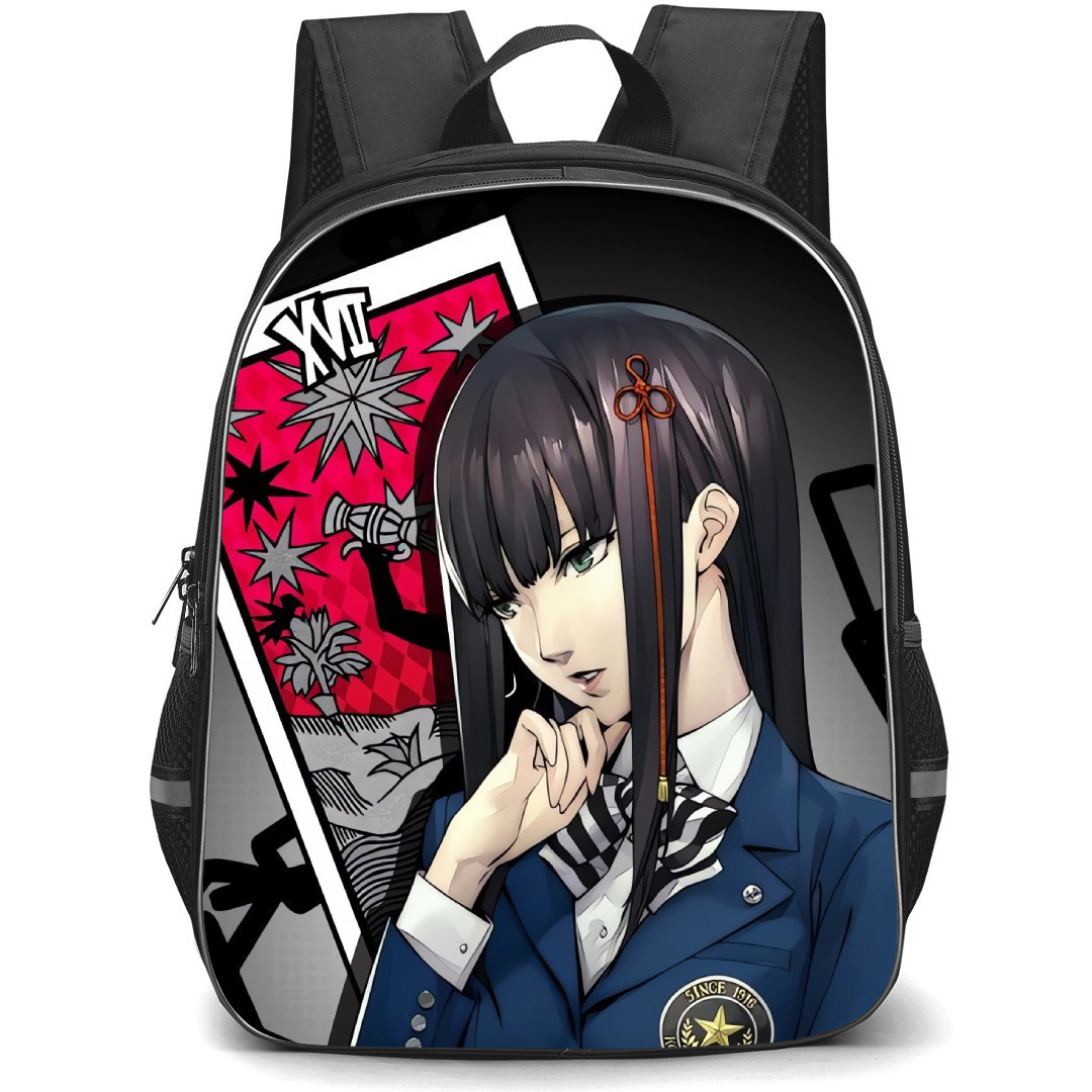 Persona 5 Hifumi Togo Backpack StudentPack - Hifumi Togo Card Background