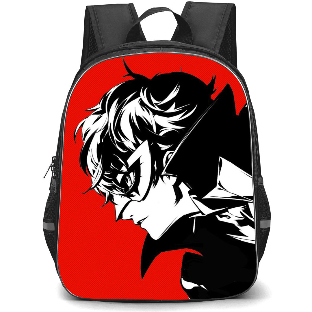 Persona 5 Ren Amamiya Backpack StudentPack - Ren Amamiya Masked Side View Portrait