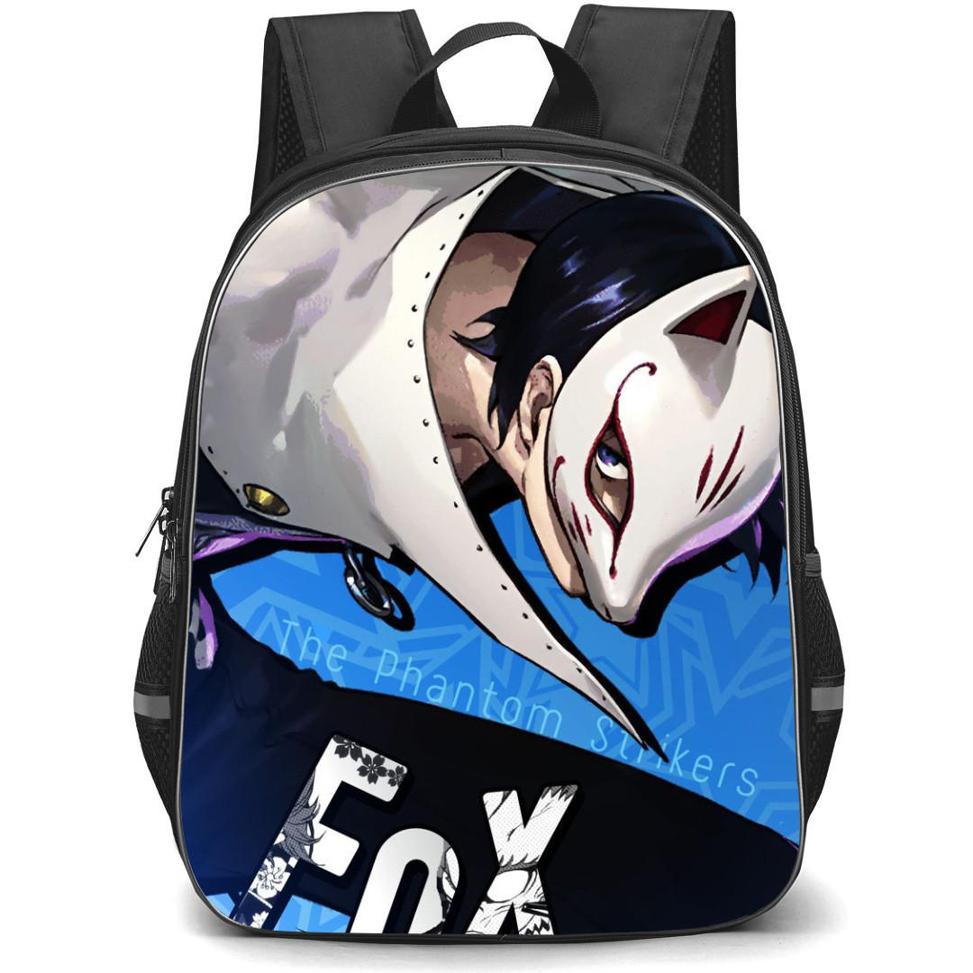 Persona 5 Yusuke Kitagawa Backpack StudentPack - Yusuke Kitagawa Fox Blue Background