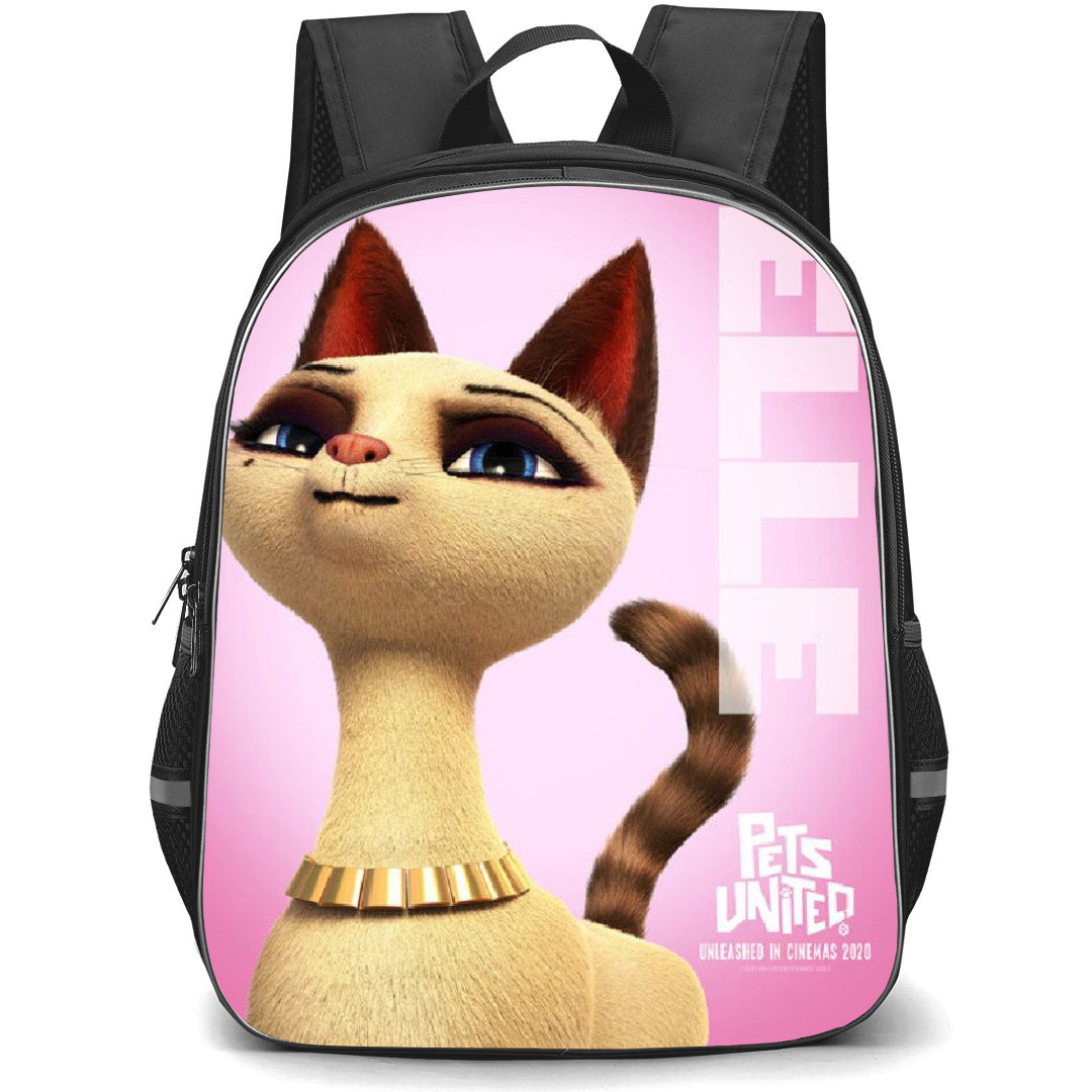Pets United Belle Backpack StudentPack - Belle She Lives 9 Lives Of Luxury Poster