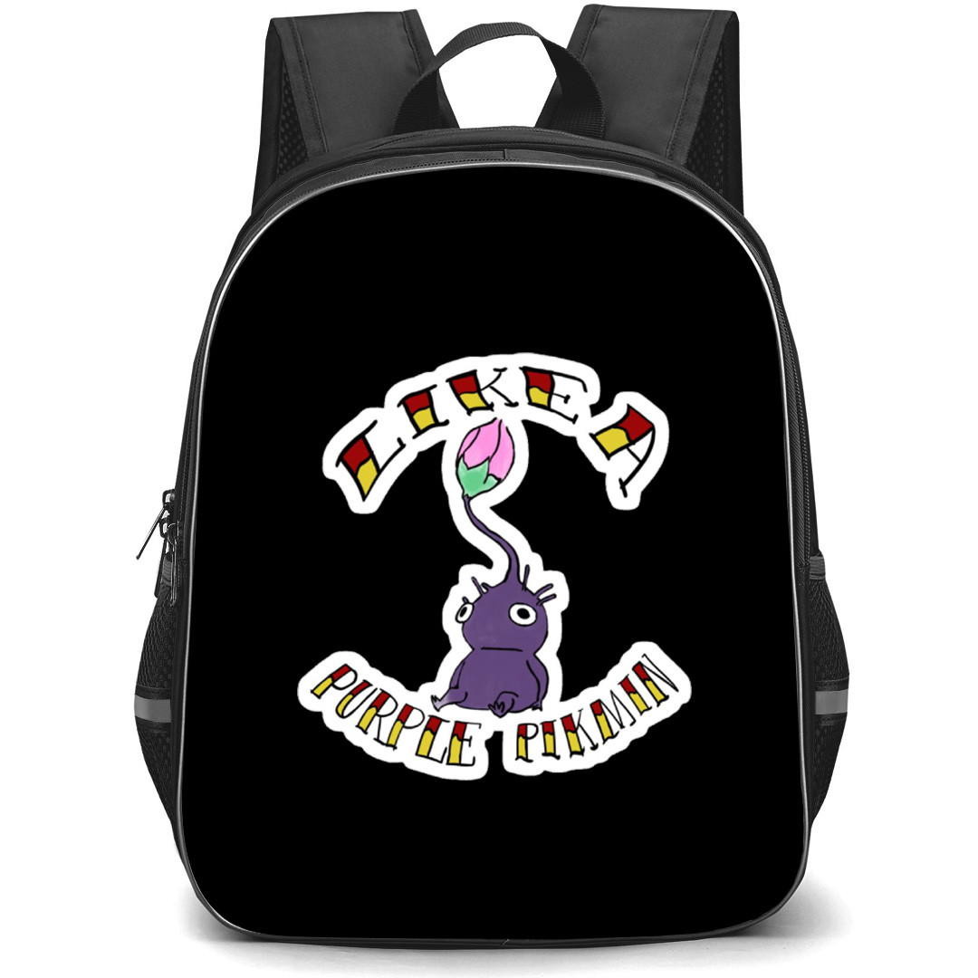 Pikmin Purple Backpack School Bag StudentPack - Purple Like Purple Pikmin Sticker