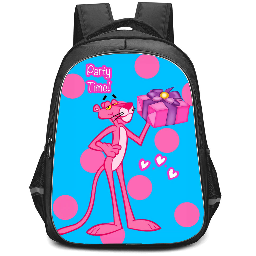 The Pink Panther Backpack StudentPack - The Pink Panther Party Time Poster