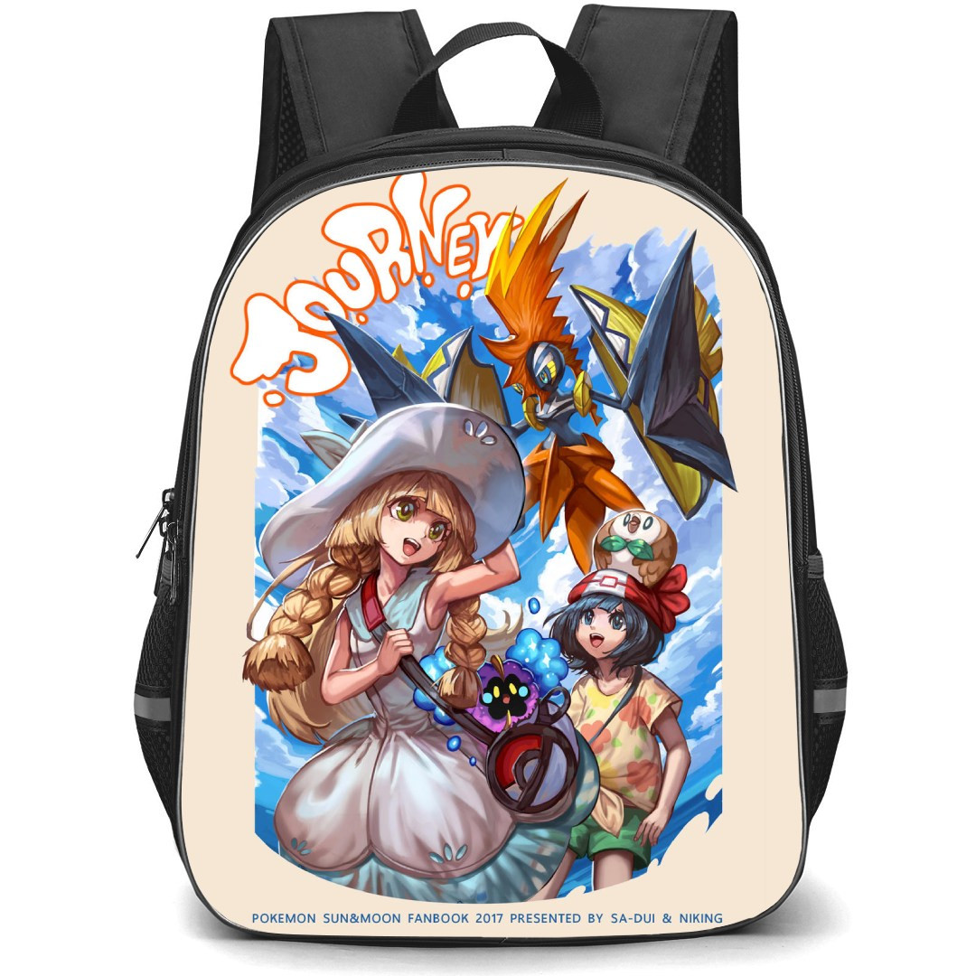 Pokemon Backpack StudentPack - Characters Journey Cartoon Art