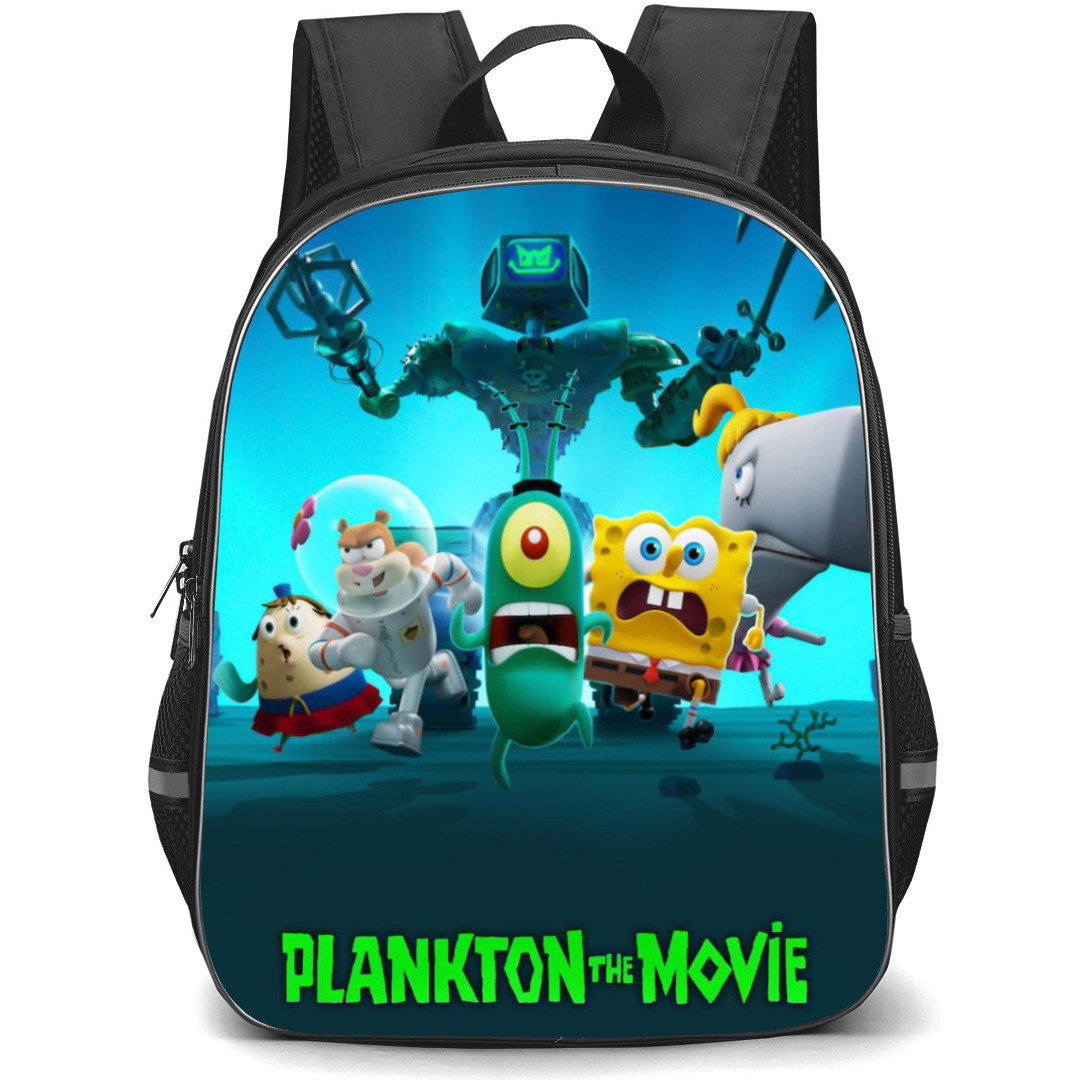 Plankton Backpack StudentPack - Plankton The Movie Poster