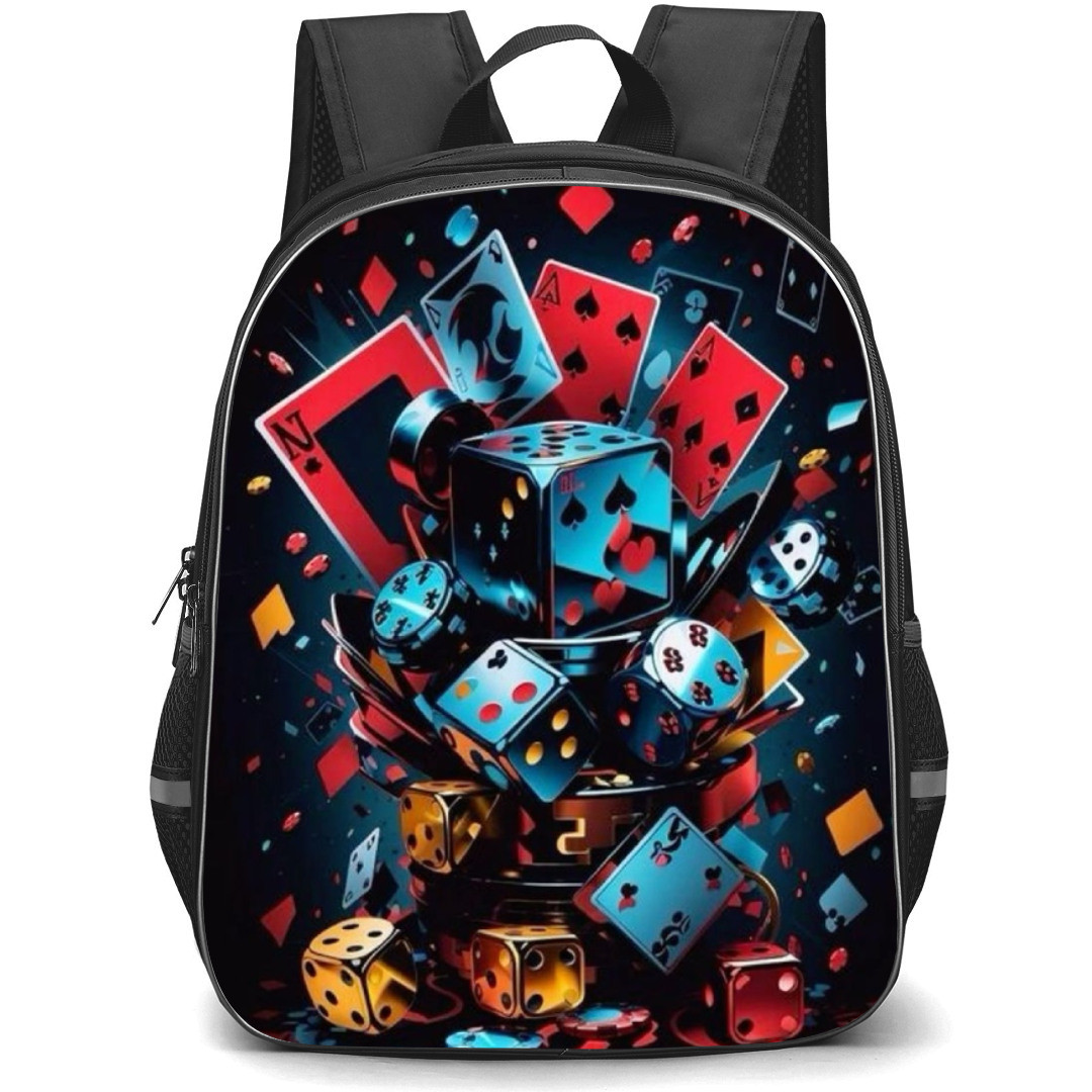 Poker Backpack Student Pack - Gambling Sticker
