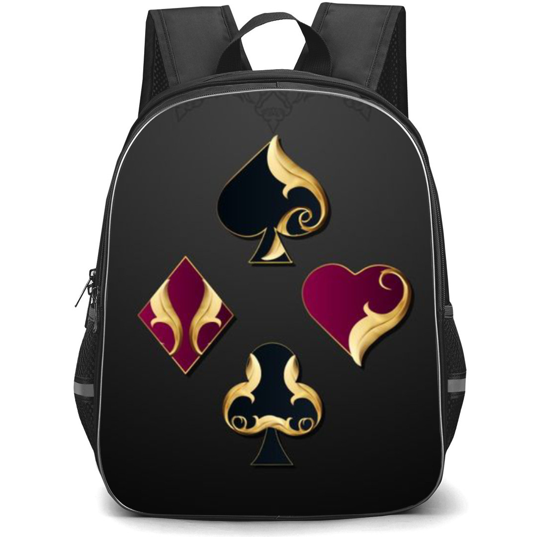 Poker Backpack Student Pack - Las Vegas Nevada Patt Art