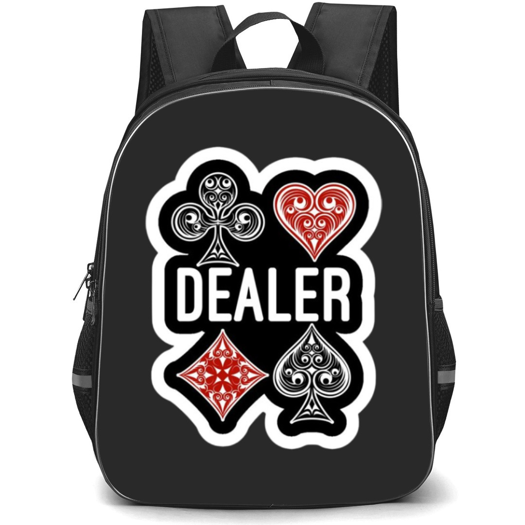 Poker Backpack Student Pack - Queen of Hearts Illus