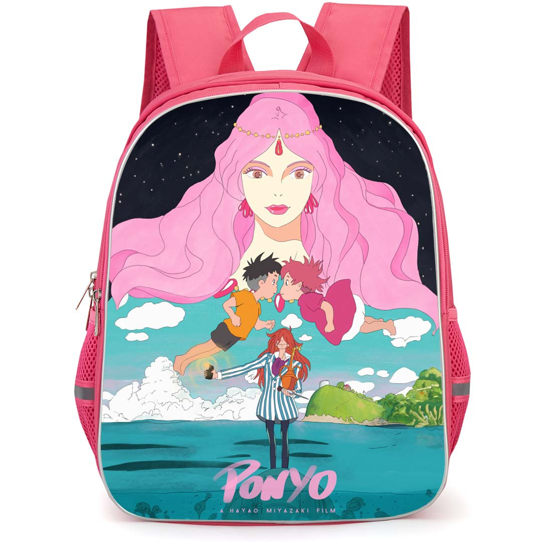 Ponyo Backpack StudentPack - Ponyo On The Cliff By The Sea Poster