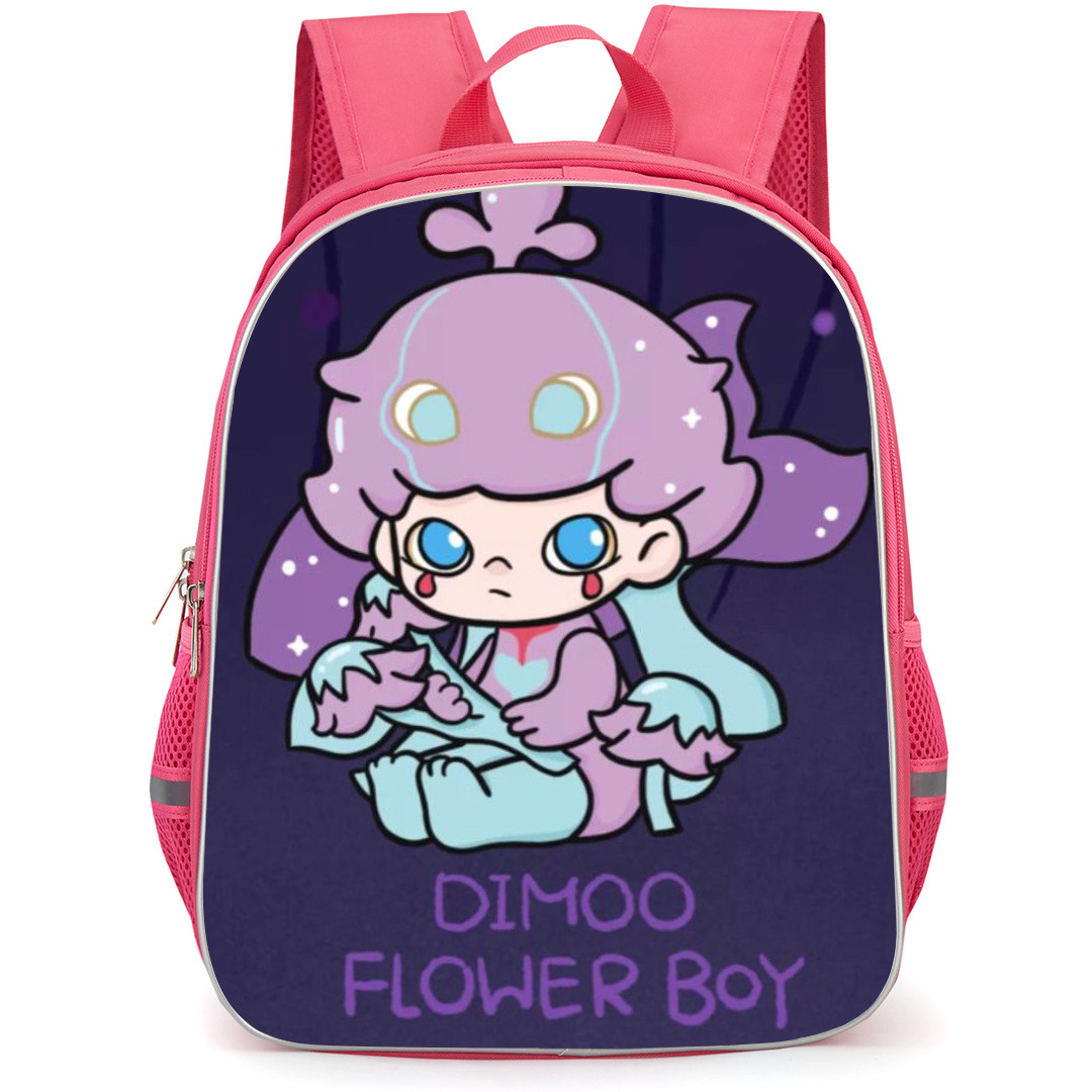Pop Mart Dimoo Backpack StudentPack - Dimoo Flower Boy Portrait