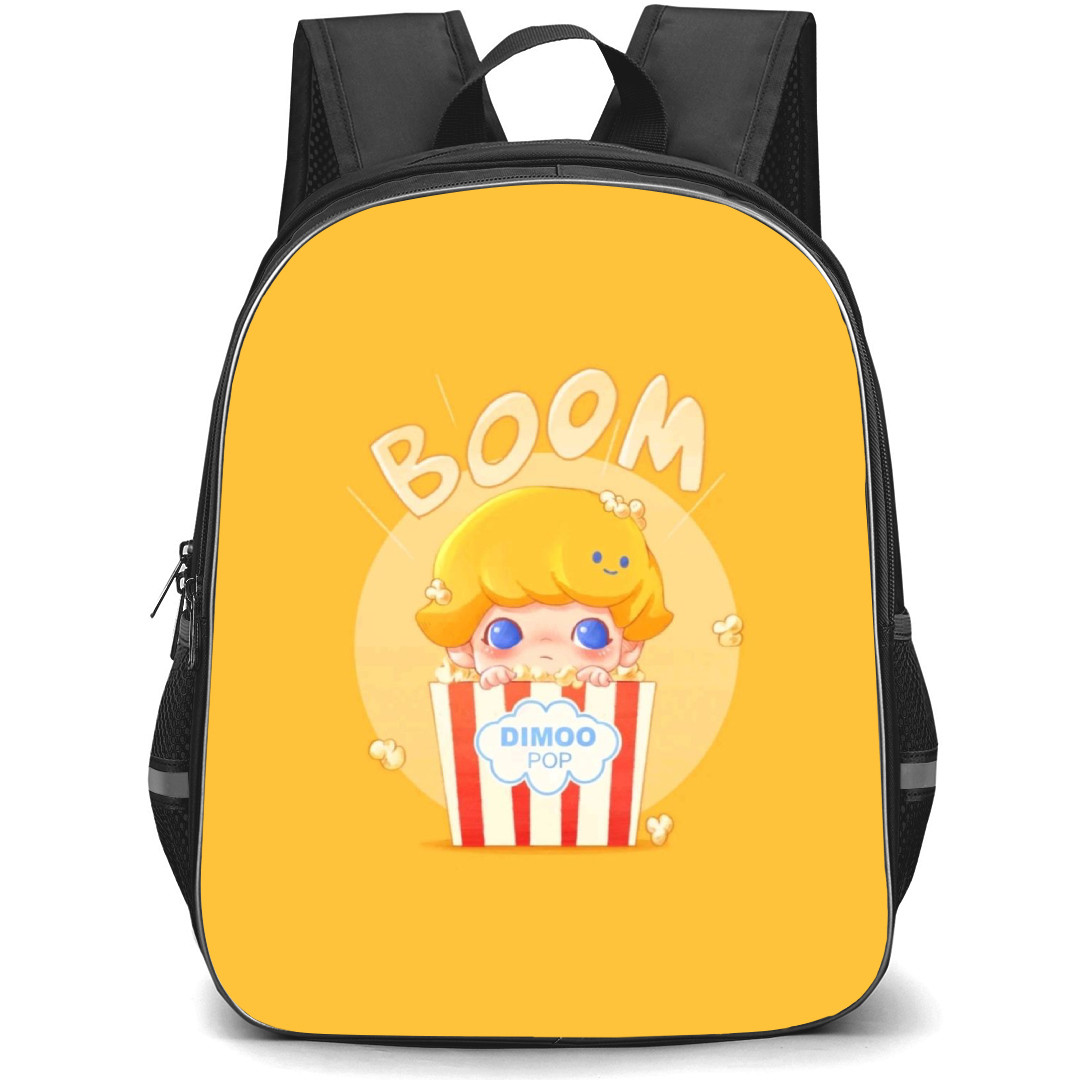 Pop Mart Dimoo Backpack StudentPack - Dimoo Popcorn Bucket Illustration