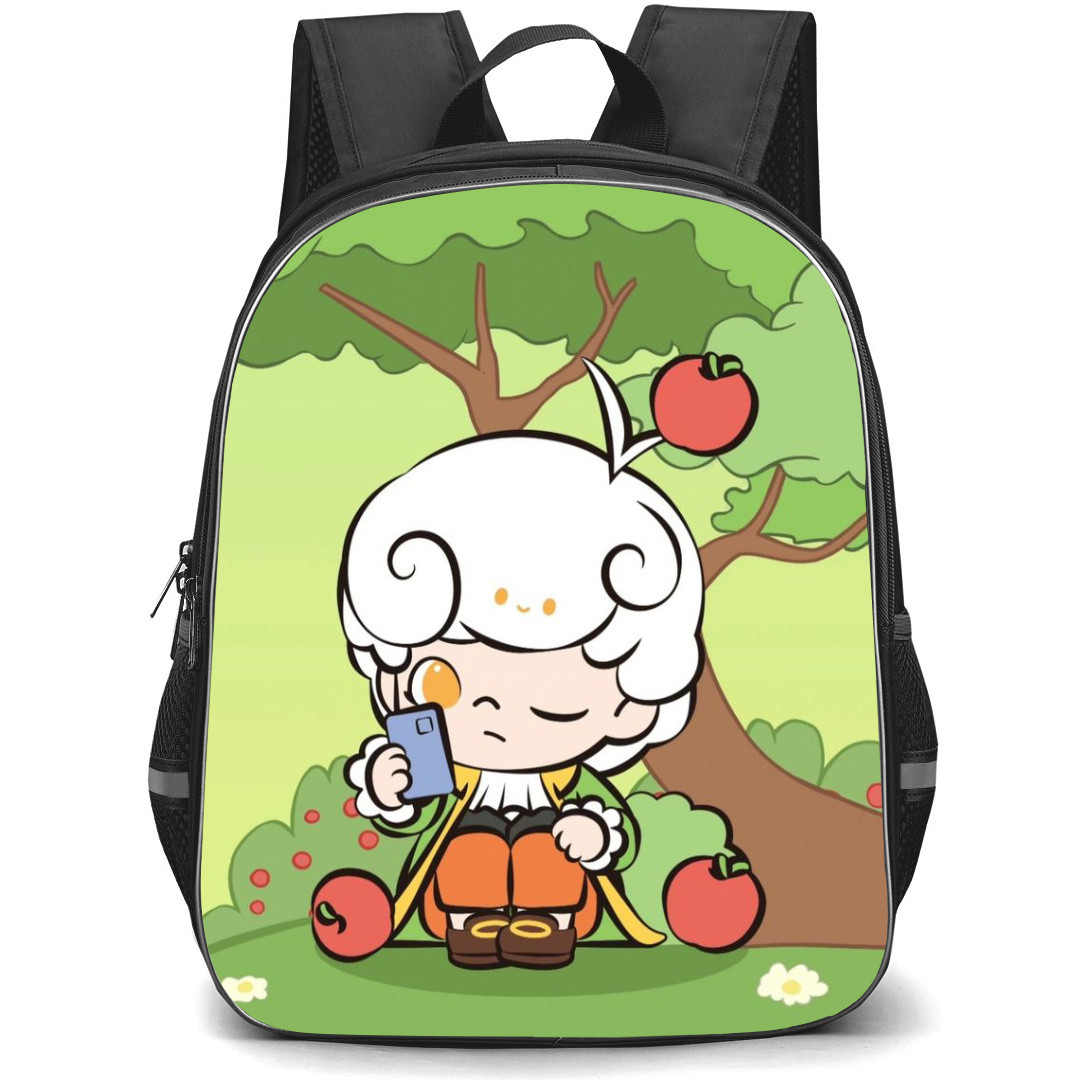 Pop Mart Dimoo Backpack StudentPack - Dimoo Sitting On Tree Illustration