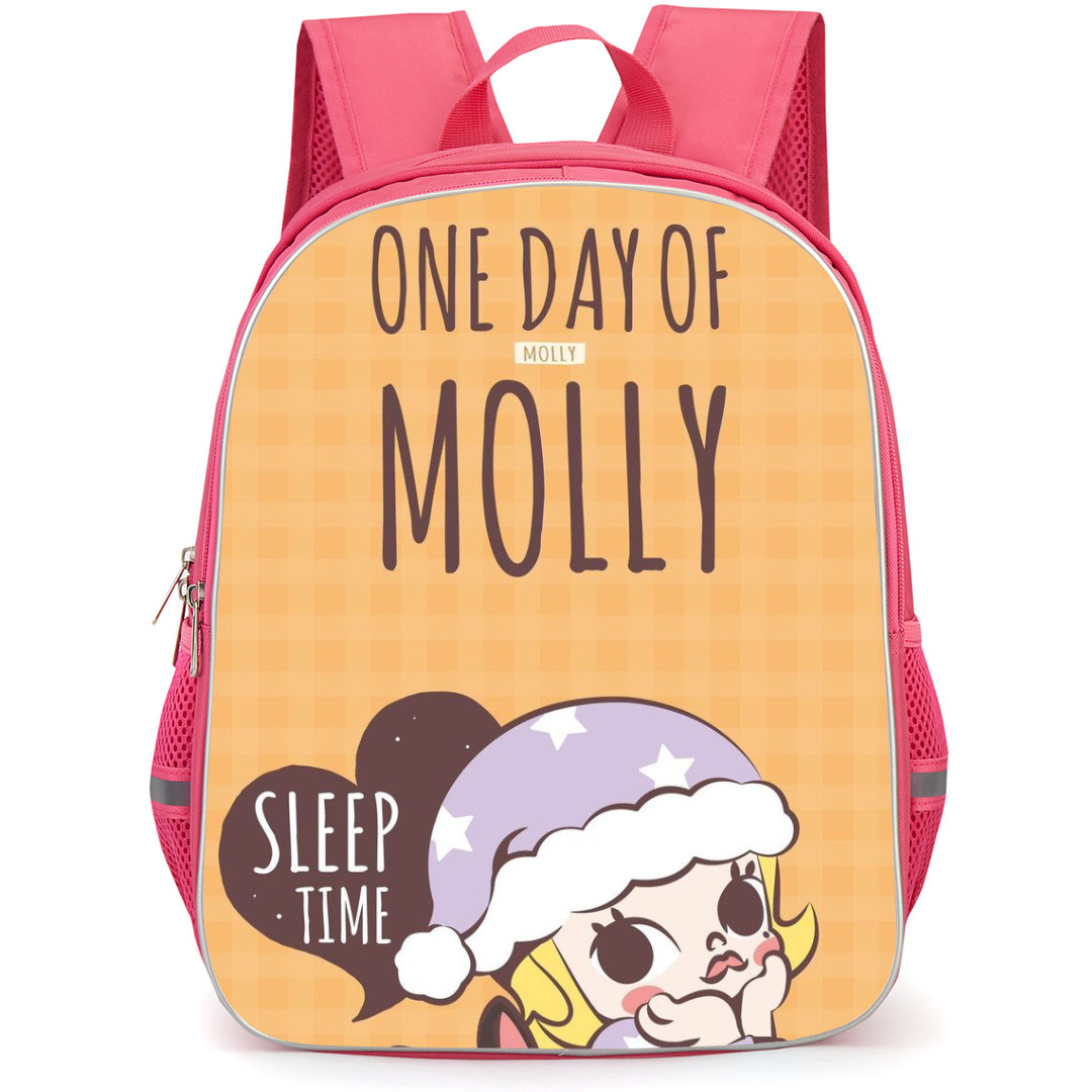 Pop Mart Molly Backpack StudentPack - Molly One Day Of Sleep Time