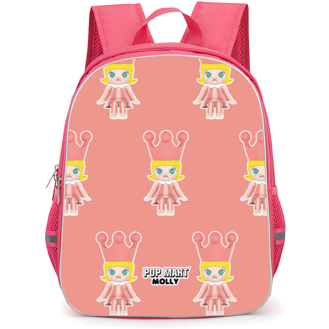 Pop Mart Molly Backpack StudentPack - Molly Portrait Pattern Art