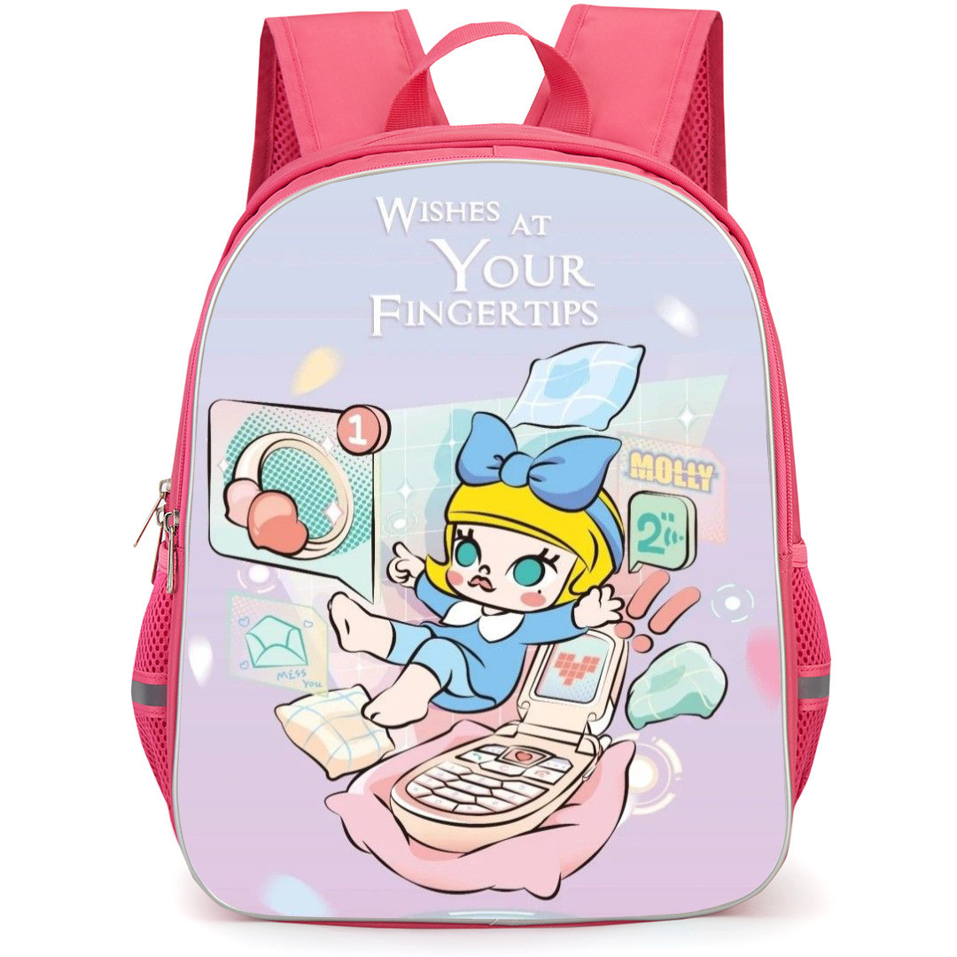 Pop Mart Molly Backpack StudentPack - Molly Wishes At Your Fingertips