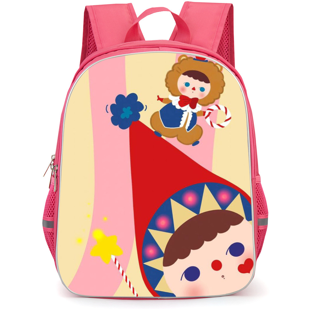 Pop Mart Pucky Backpack StudentPack - Pucky Avatar Stripes Background