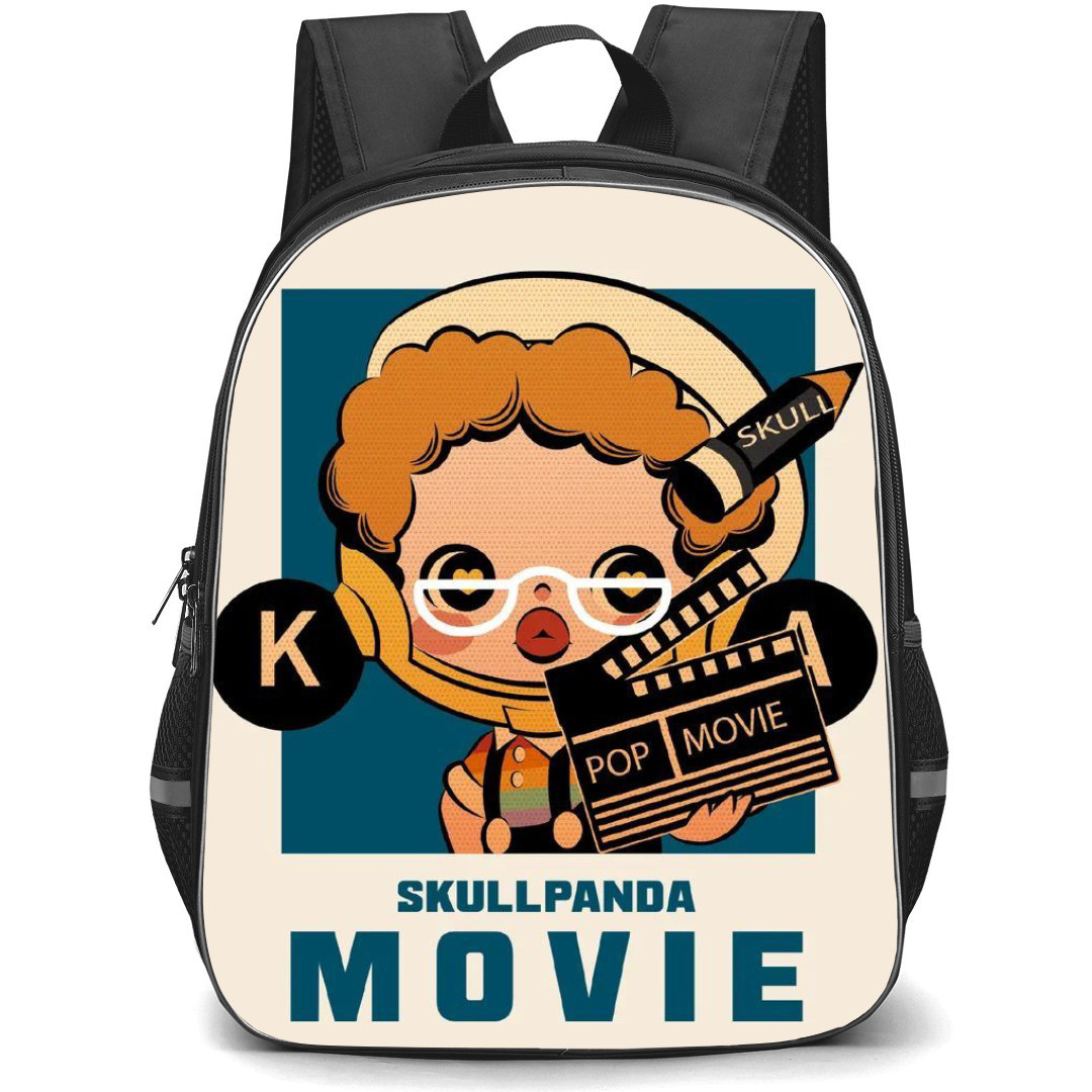 Pop Mart Skull Panda Backpack StudentPack - Skull Panda Pop Movie Avatar