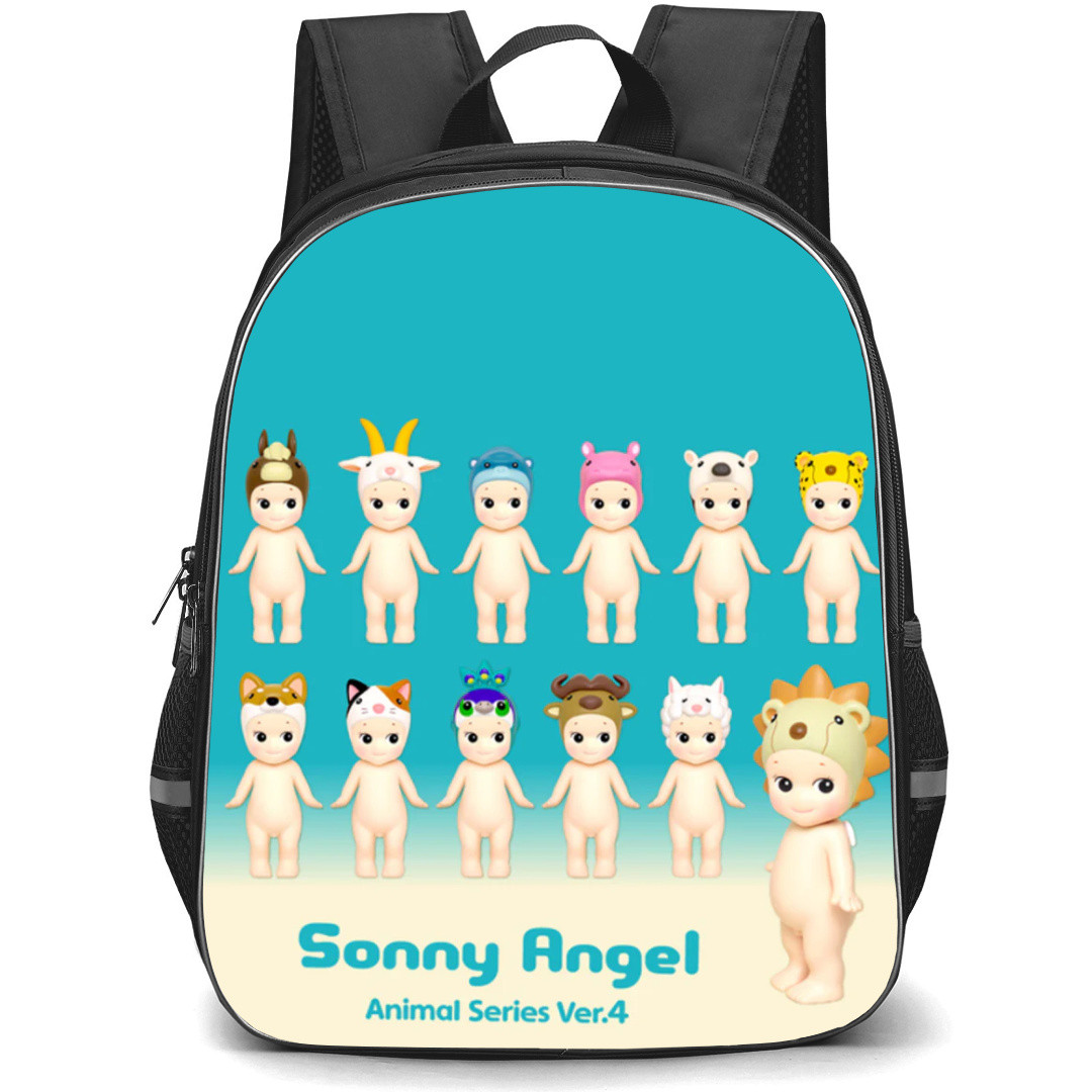 Sonny Angel Backpack StudentPack - Sonny Angels Animal Series Blue Background