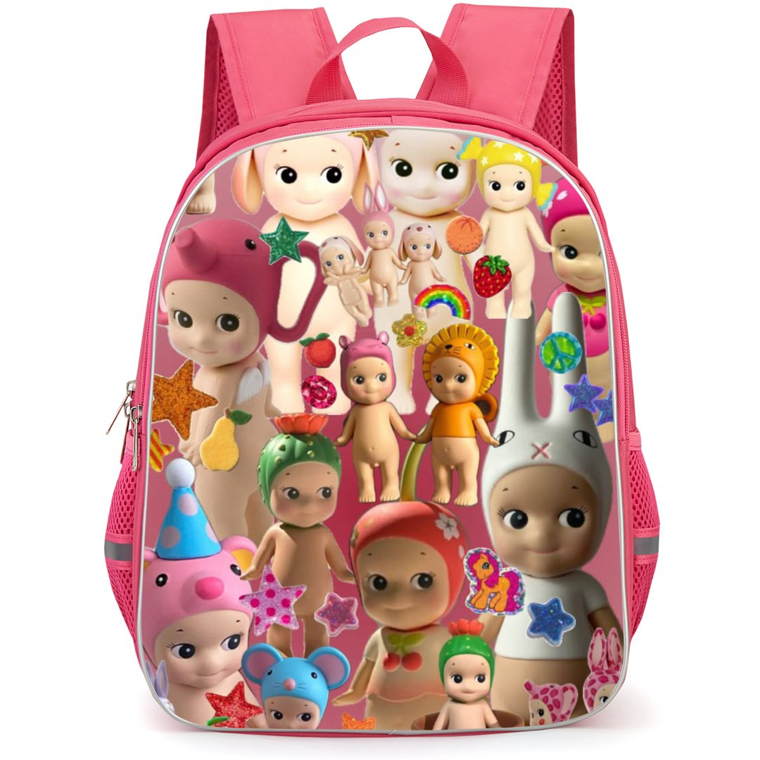 Sonny Angel Backpack StudentPack - Sonny Angels Collage Pink Background