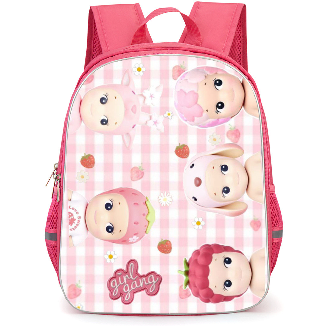 Sonny Angel Backpack StudentPack - Sonny Angels Girl Gang Collage
