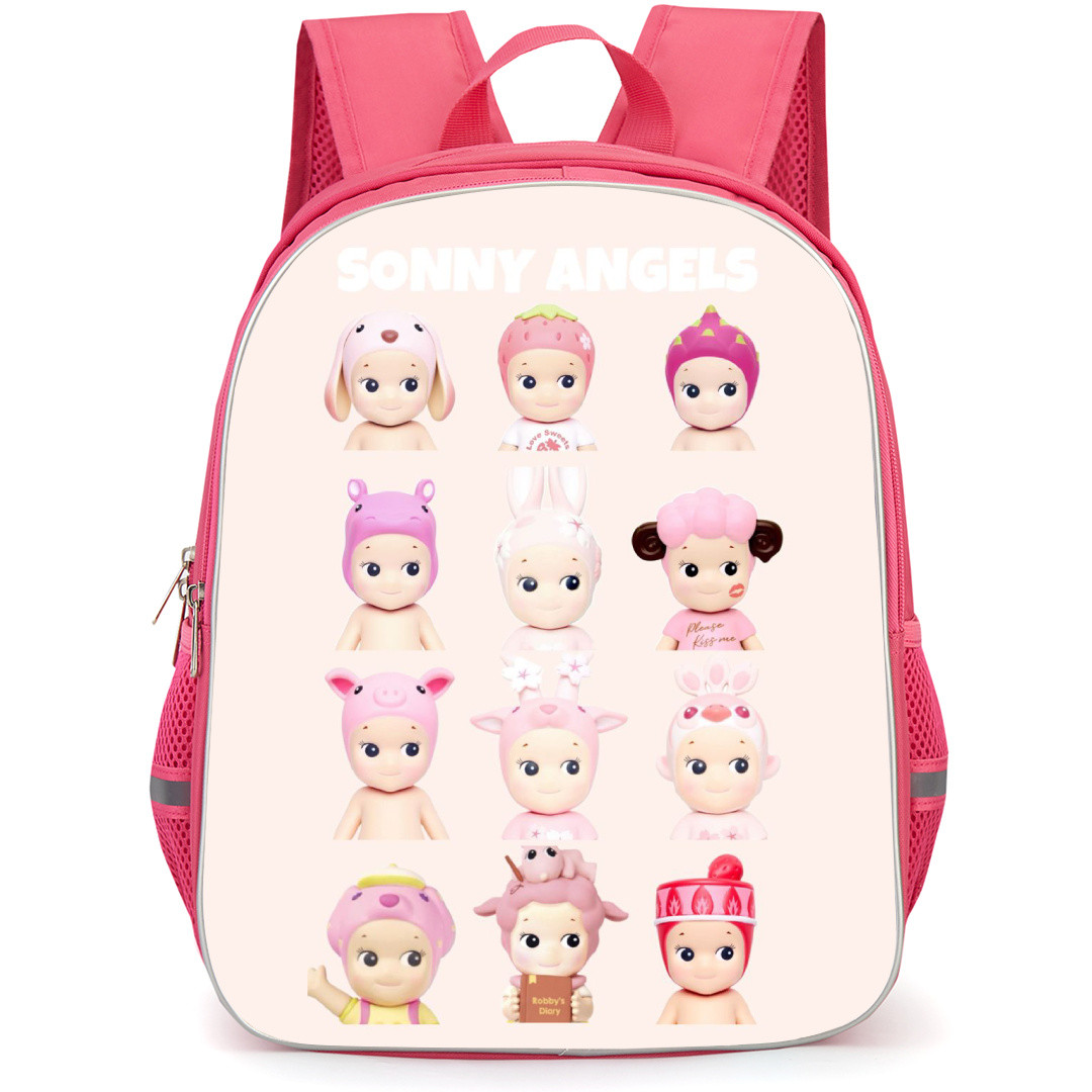 Sonny Angel Backpack StudentPack - Sonny Angels Avatar Pink Series Portrait Collage