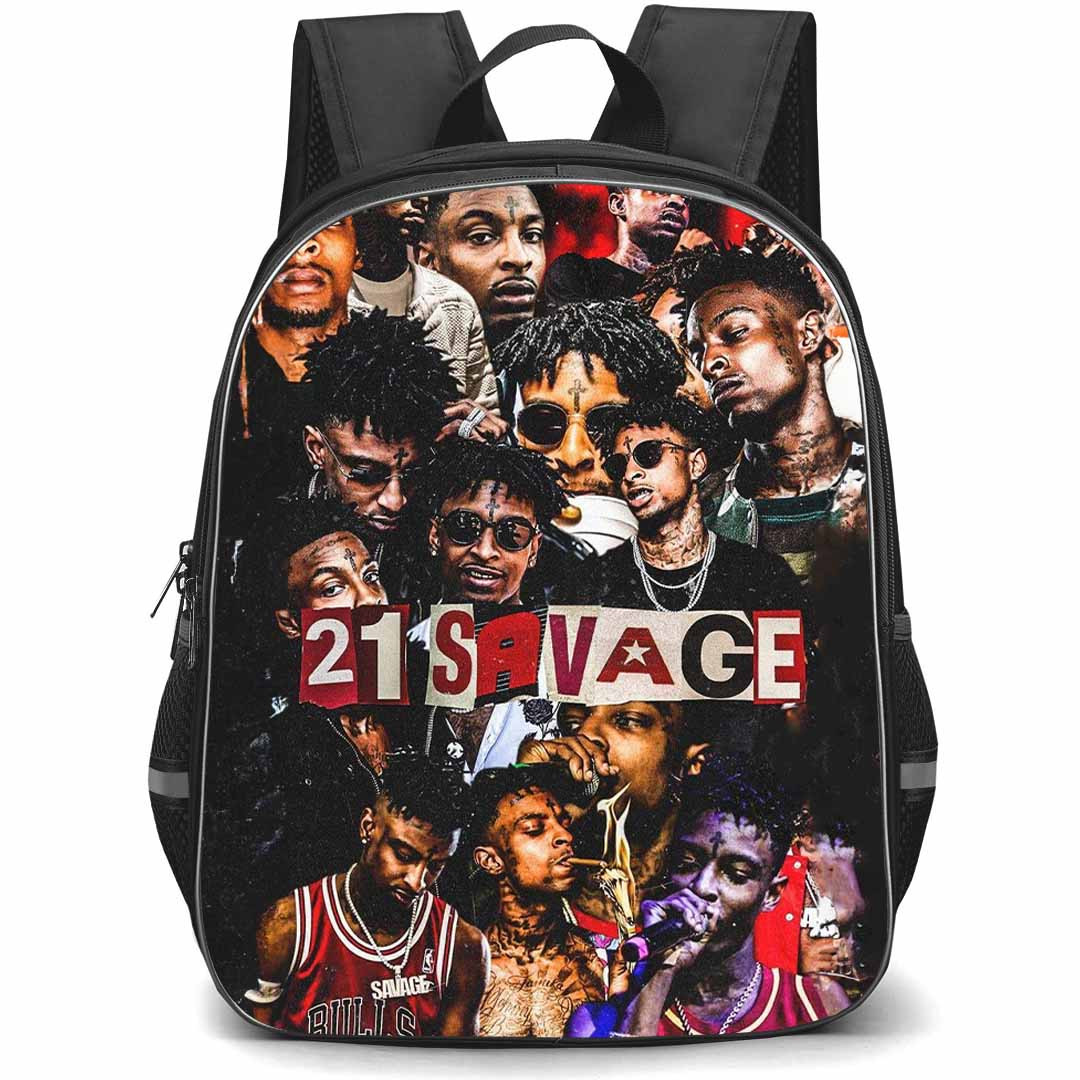 21 Savage Backpack StudentPack - 21 Savage Collage Poster