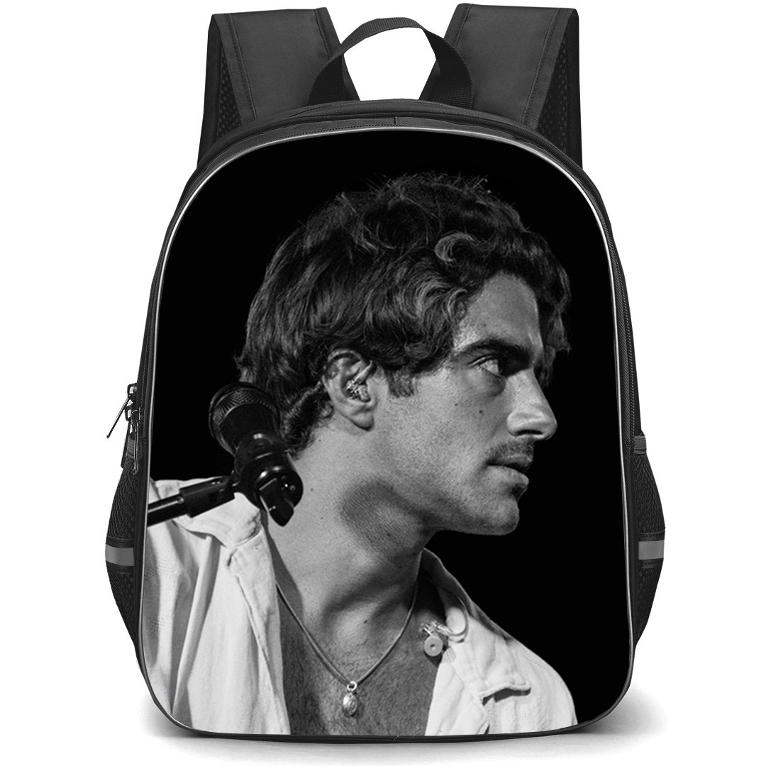 Alvaro De Luna Backpack School Bag StudentPack - Alvaro De Luna Grayscale Side Portrait Poster