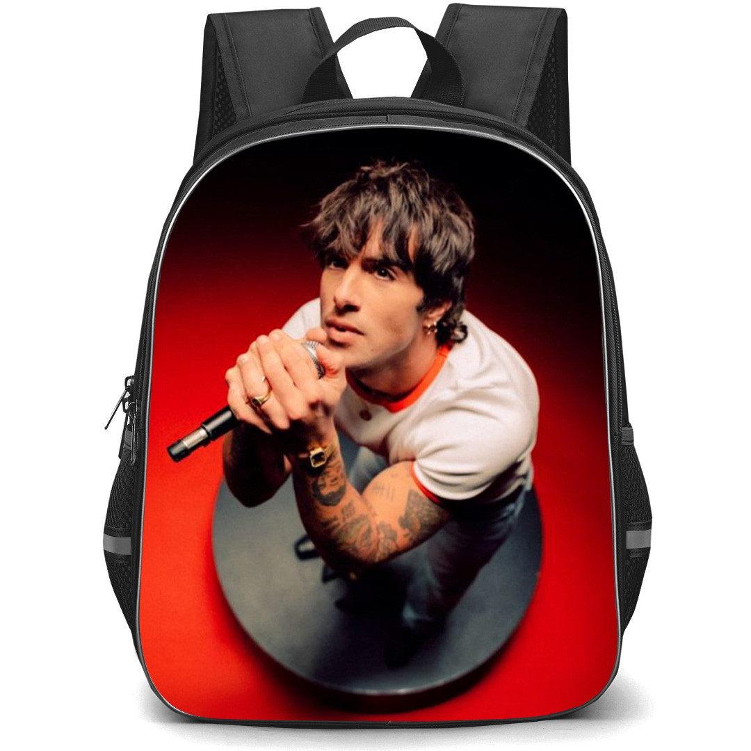 Alvaro De Luna Backpack School Bag StudentPack - Alvaro De Luna Holding Mic Looking Up Poster