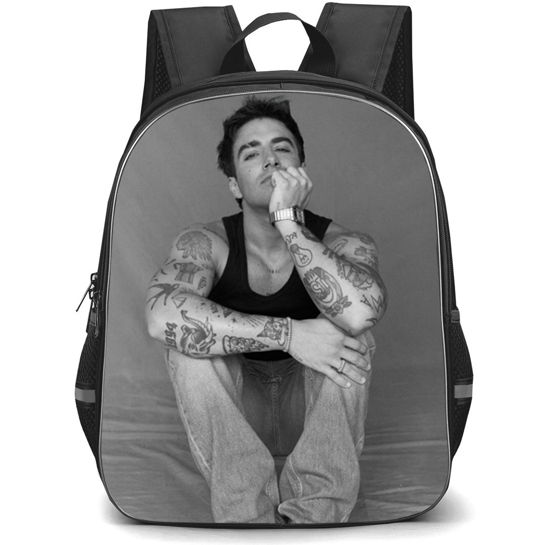 Alvaro De Luna Backpack School Bag StudentPack - Alvaro De Luna Tour Promo Grayscale Poster