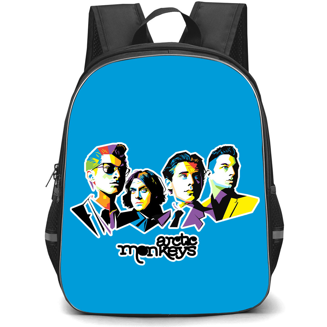 Arctic Monkeys Backpack StudentPack - Arctic Monkeys Team Member Wpap Art Sticker