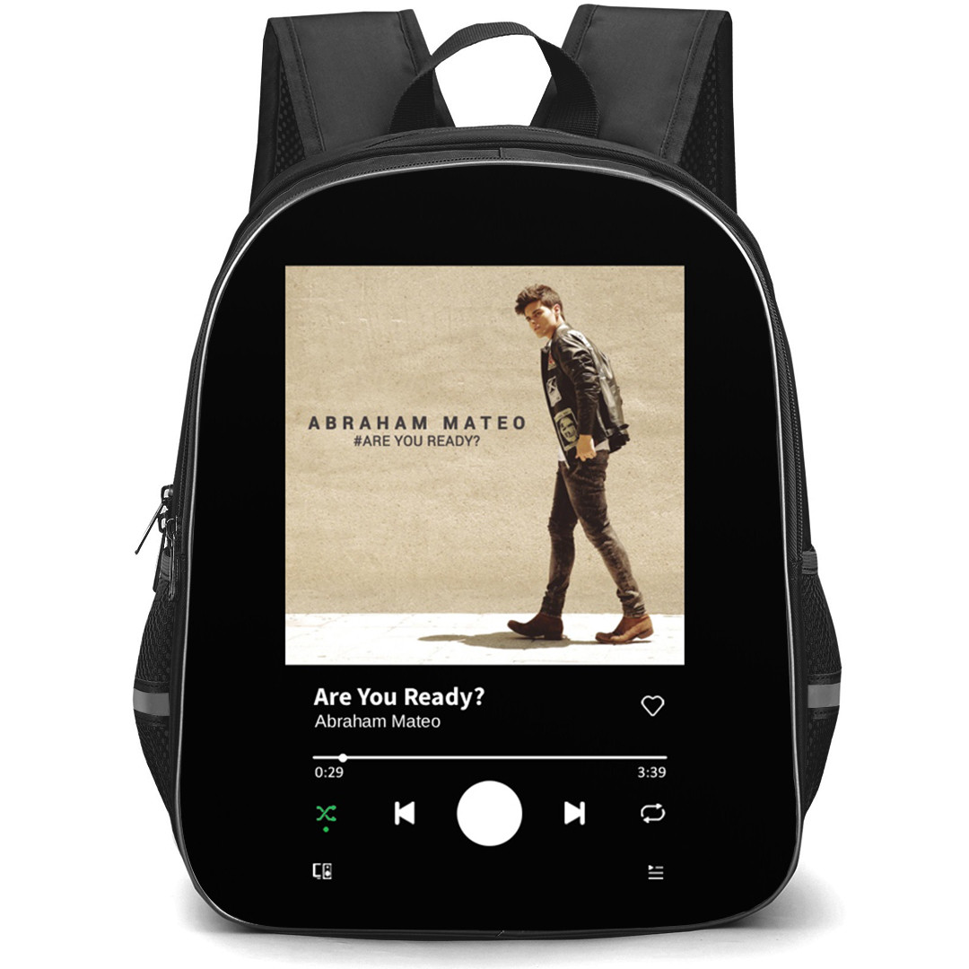 Abraham Mateo Backpack School Bag StudentPack - Abraham Mateo Are You Ready? Album Cover