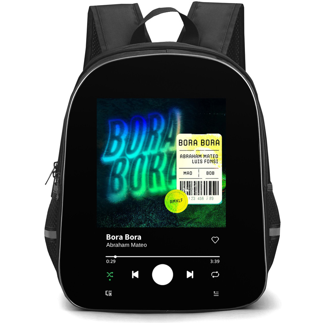 Abraham Mateo Backpack School Bag StudentPack - Abraham Mateo Bora Bora Album Cover