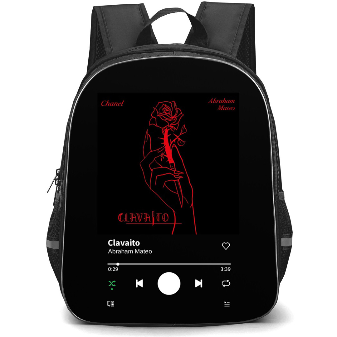 Abraham Mateo Backpack School Bag StudentPack - Abraham Mateo Clavaito Album Cover